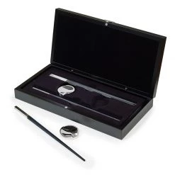 Ercuis Oriental Silverplated Chopsticks & Holders, Set Of 2