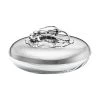 Scully & Scully Georg Jensen Large Silver & Crystal Blossom Bonbonniere