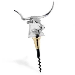 Scully & Scully Silver Plated Longhorn Cork Screw