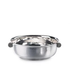 Buccellati Caviar Sterling Silver Bowl