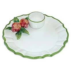 Scully & Scully Pomegranates Basic Chip & Dip