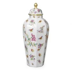 Herend Queen Victoria Button Knob Vase