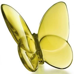 Baccarat Lucky Butterfly Amber