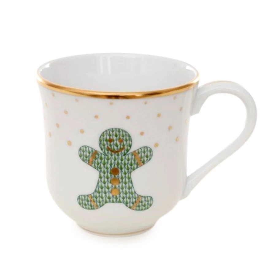 Herend Christmas Dessert China 4 Herend Christmas Dessert China - Image 2