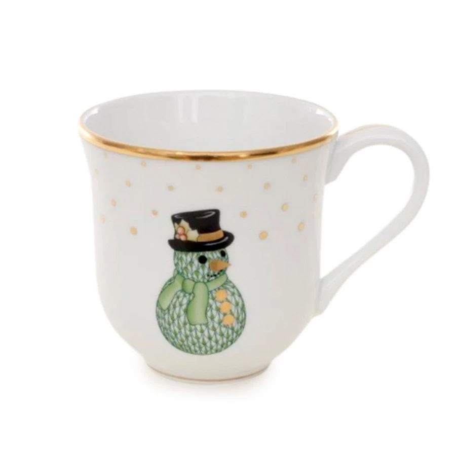 Herend Christmas Dessert China 6 Herend Christmas Dessert China - Image 4