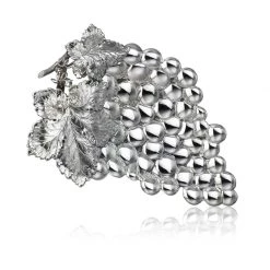 Buccellati Grape Sterling Silver Dish
