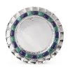 Buccellati Doge Malachite And Lapis Sterling Silver Plate