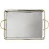 Juliska Periton Stainless Steel Handled Rectangular Bar Tray