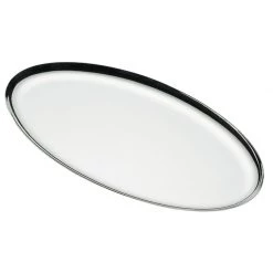 Scully & Scully Ercuis Classique Fluide Silverplated Oval Tray