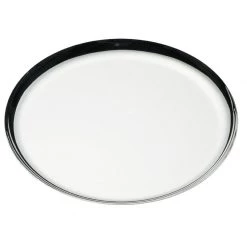 Scully & Scully Ercuis Classique Fluide Silverplated Round Tray
