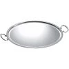Christofle Albi Silverplated Oval Tray With Handles