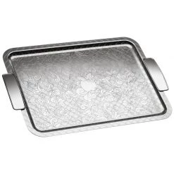 Christofle Jardin D'Eden Silverplated Trays