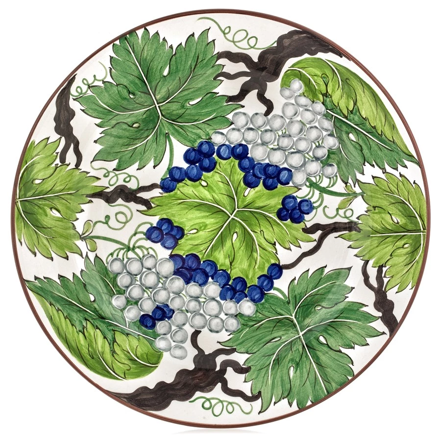 Scully & Scully Fresh Grapes Dinnerware 3 Scully & Scully Fresh Grapes Dinnerware