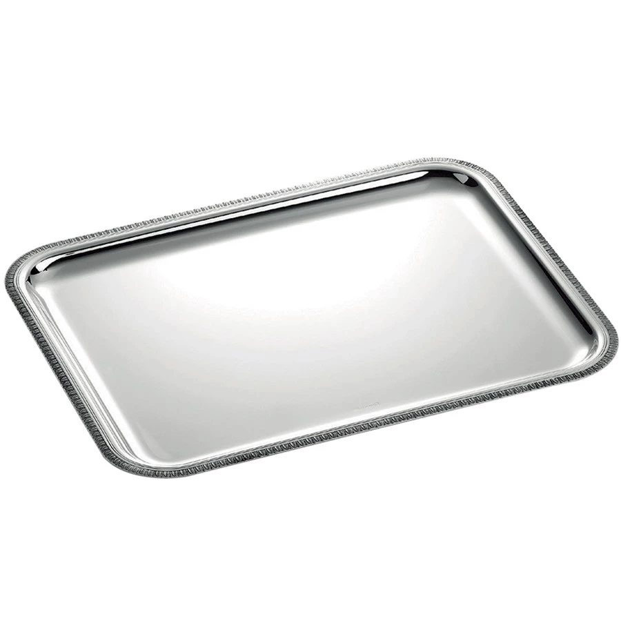 Christofle Malmaison Silverplated Rectangular Trays 5 Christofle Malmaison Silverplated Rectangular Trays - Image 3