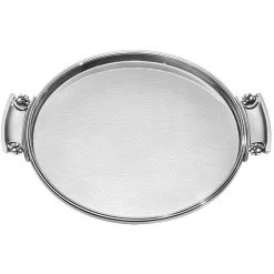 Georg Jensen Grape Sterling Silver Round Tray