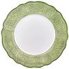 Scully & Scully Green & White Charger Plate