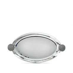 Buccellati Caviar Sterling Silver Cookie Tray