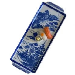 Mottahedeh Blue Canton Sandwich Tray