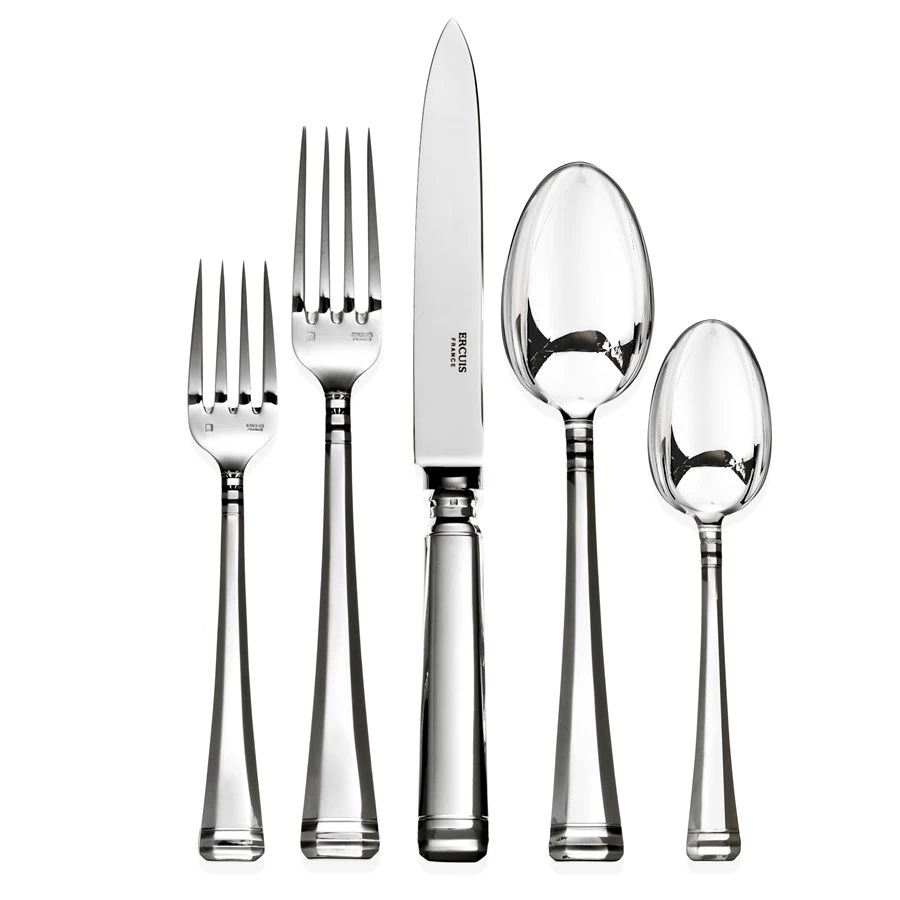 Ercuis Nil Silverplated Flatware 3 Ercuis Nil Silverplated Flatware