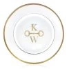 Pickard Signature Gold Monogram Salad Plates -Tabletop Shop unnamed file 951